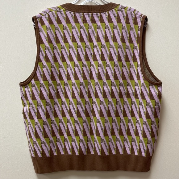 New Women’s Maeve Vera Jacquard Sweater Vest By Anthropologie!!🔥🔥🔥 - Picture 10 of 15